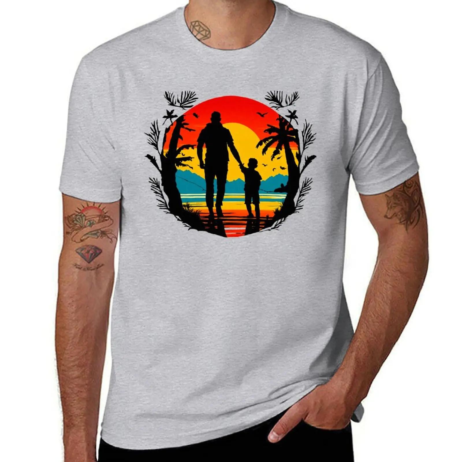 Dad and Son TShirt plus size tops shirts graphic tees t shirts for men graphic S