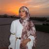 Aquarell Bedruckte Modal-Hijabs für Damen Atmungsaktiv Leichtgewicht Baumwoll-Viskose Schal Weicher Muslimischer Damen-Schal Kopftuch