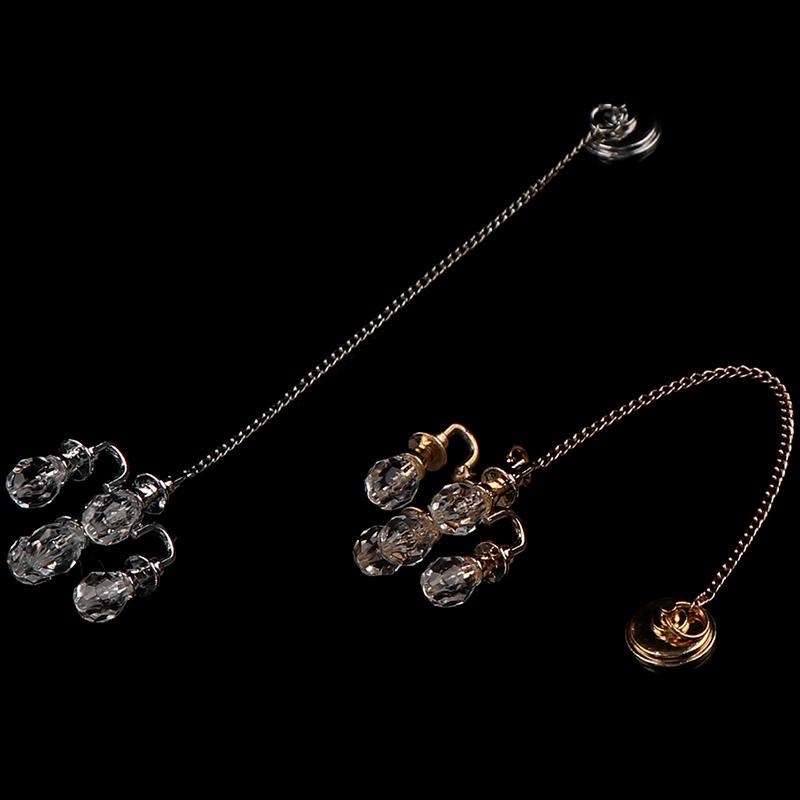 1:12 Dollhouse Miniature Lamp Chandelier Mini Ceiling Light For Doll House Decor