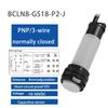 Fast delivery M18 proximity switch sensor Capacitive sensor DC 3-wire 12-24VDC/AC 100-240VAC Three wire output NPN PNP NO NC