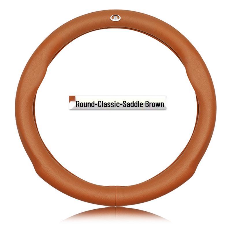 Premium Echtleder Lenkradbezug für Great Wall: Fengjun 5, 6, 7, M4, C30, Kanone, C50, M2