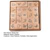 25 Parça/Set Ahşap Lastik Damgalar Botanik Kelebekler Dekoratif Ahşap Damgalar Bulut Damgaları Günlükler Jurnaller Scrapbook Kartlar DIY El Sanatları İçin