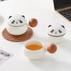 Cute Panda Ceramic Tea Infuser Cup