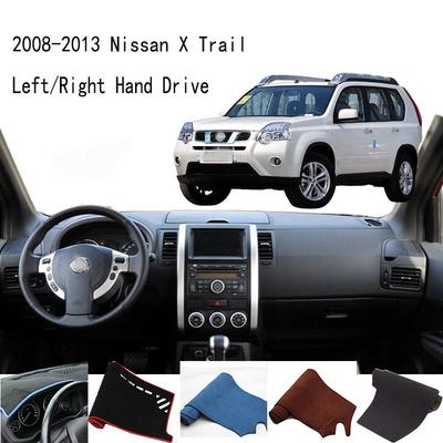 For 2008-2013 Nissan X Trail Xtrail T31 Dashmat Anti-Slip Dash Mat Dashboard Cover Instrument Panel Sunscreen Pad Ornaments