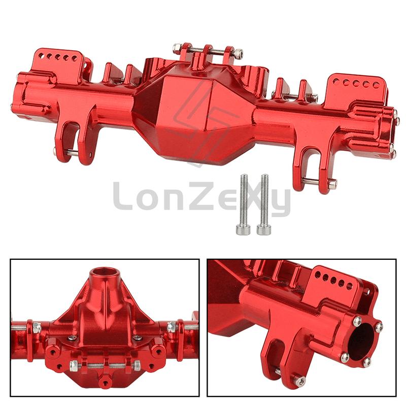 Metal Axle Housing Sleeve Steering Knuckle Links Mid Gearbox Gear Base CVD for RC Car 1/8 Losi LMT Monster Truck Upgrade Parts
