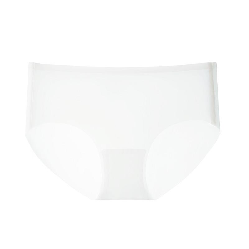 Quick-drying Liquid Foundation Underwear 1A Antibacterial Mulberry Silk Bottom Crotch Seamless Ice Silk Sexy Briefs Head Low Waist Women