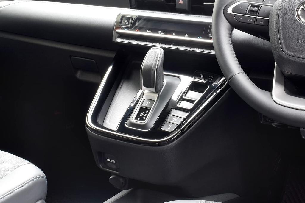 SecondStage Shift Panel for Toyota Electro Piano T676BLK Noah/Voxy (90 Series), Shiftmatic, Black,