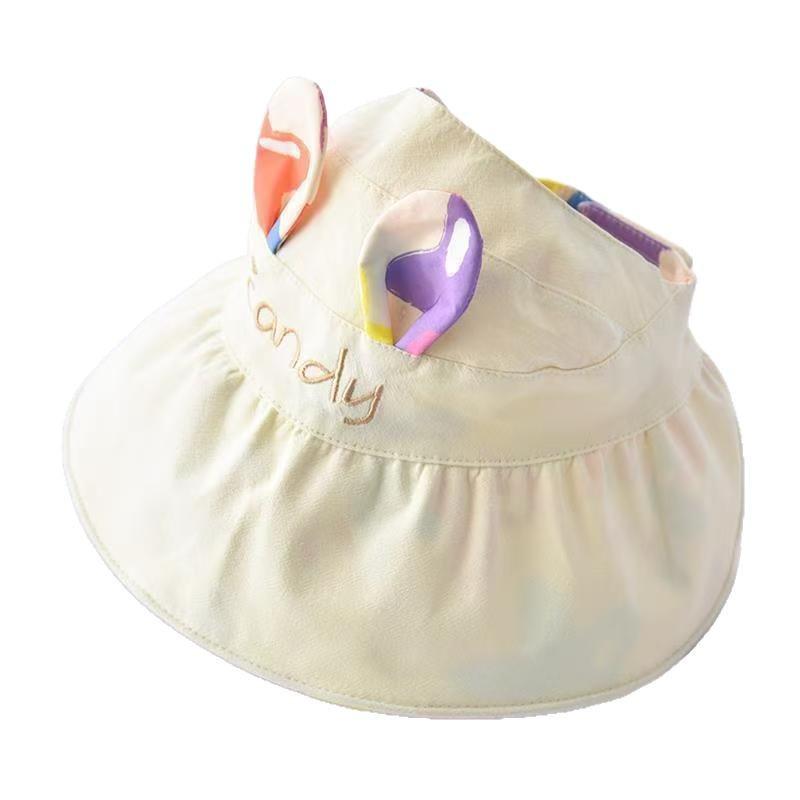 Kids' Summer Wide Brim UV Protection Reversible Sun Hat
