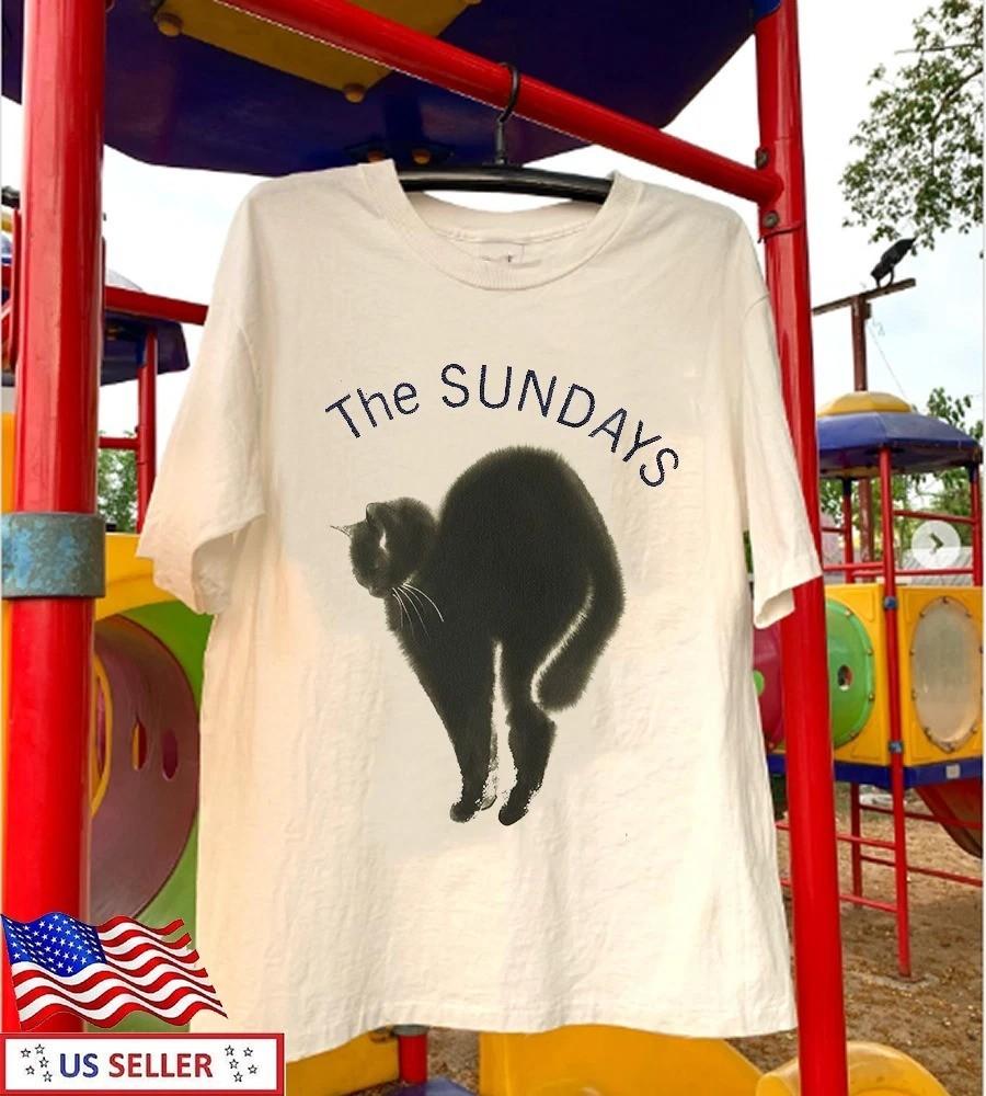 The Sundays Band Cat Morning Stretch Short Sleeve  Full Size S-3XL Unisex T-Shirt XXL