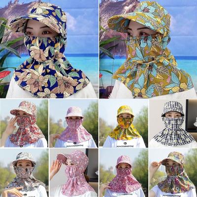 Atmungsaktive Teepflückkappe Anti-UV-Sonnenhut Modischer Sonnenschildkappe Sommer