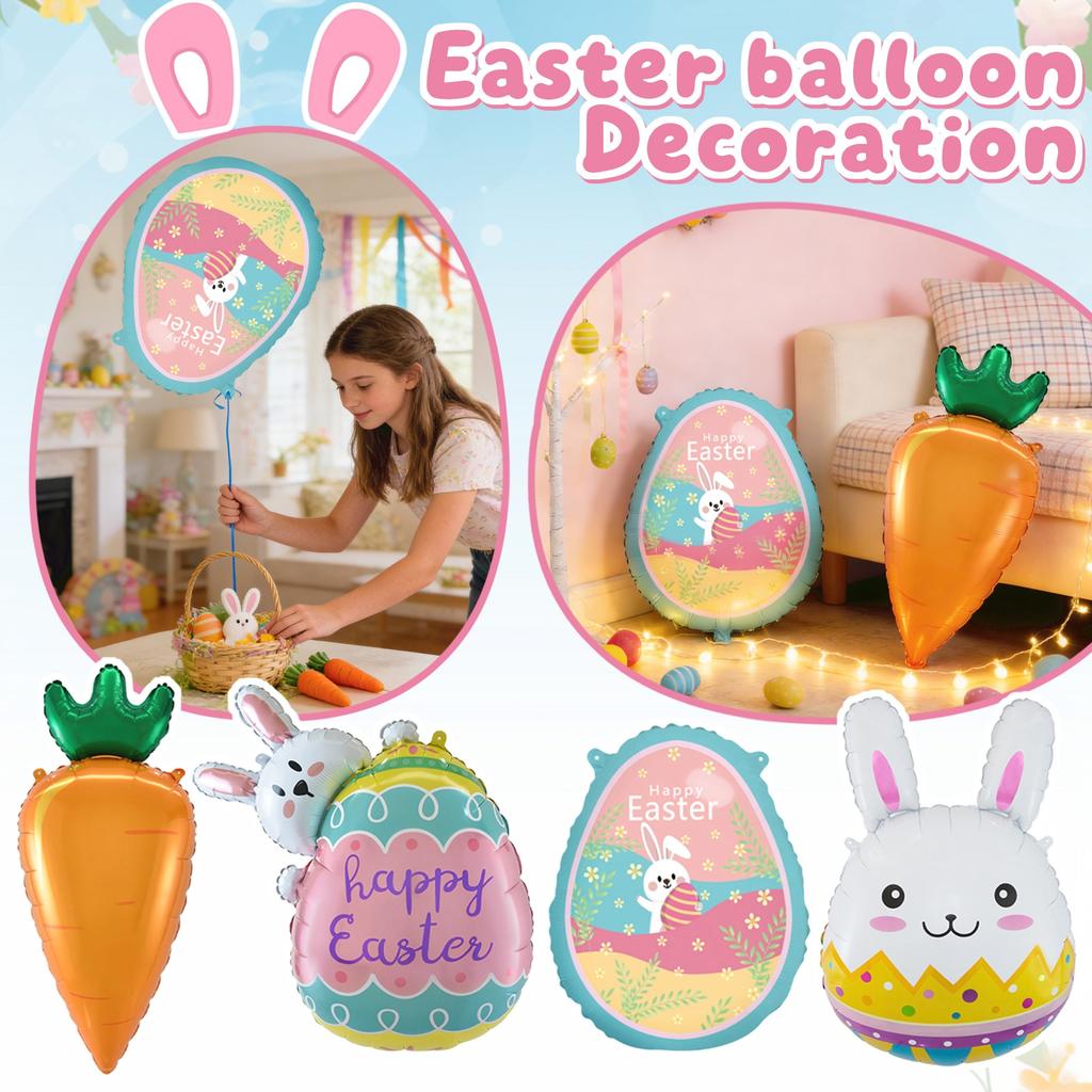 Easter Decorations, Props, Inflatable Toys, And Balloons