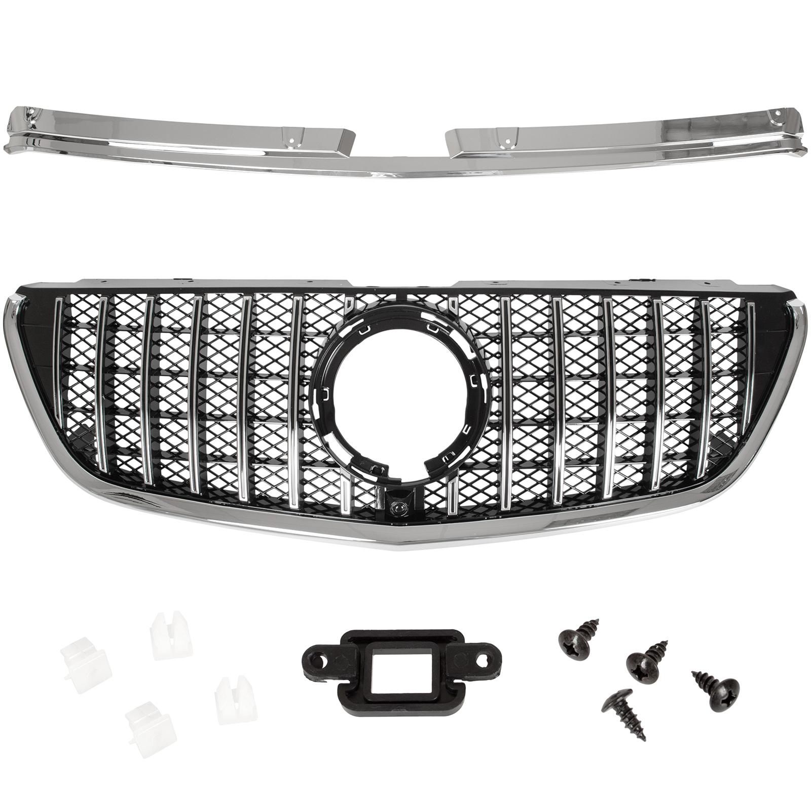 Mercedes VITO W447 19-24 Grille Tussen Koplampen zwart