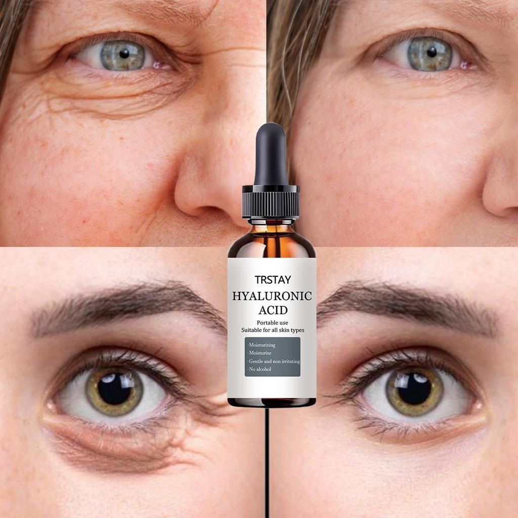 TRSTAY Anti Aging Facial Essence, Collagen, Retinol and Hyaluronic Acid Luxury Anti Wrinkle Eye Essence To Prevent Dry Lines