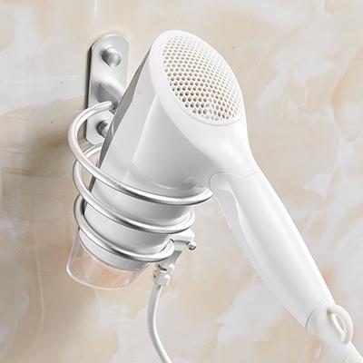 Hair Dryer Organizer Rack Aluminum Bathroom Hairdryer And Straightener Holder Wall Mounted Shelves Accessories Blower Shelves