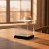 Acrylic Display Case with Dust Cover Dustproof Miniature Clear