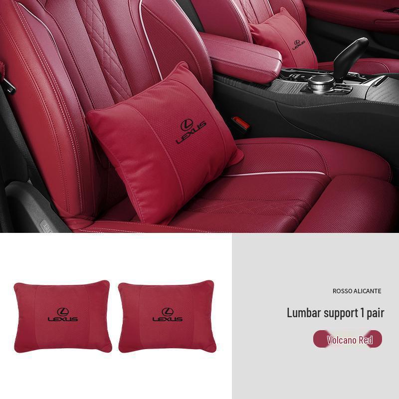 Compatible with Lexus suede seats, headrests, and lumbar supports (ES200, NX260, UX, RX300).