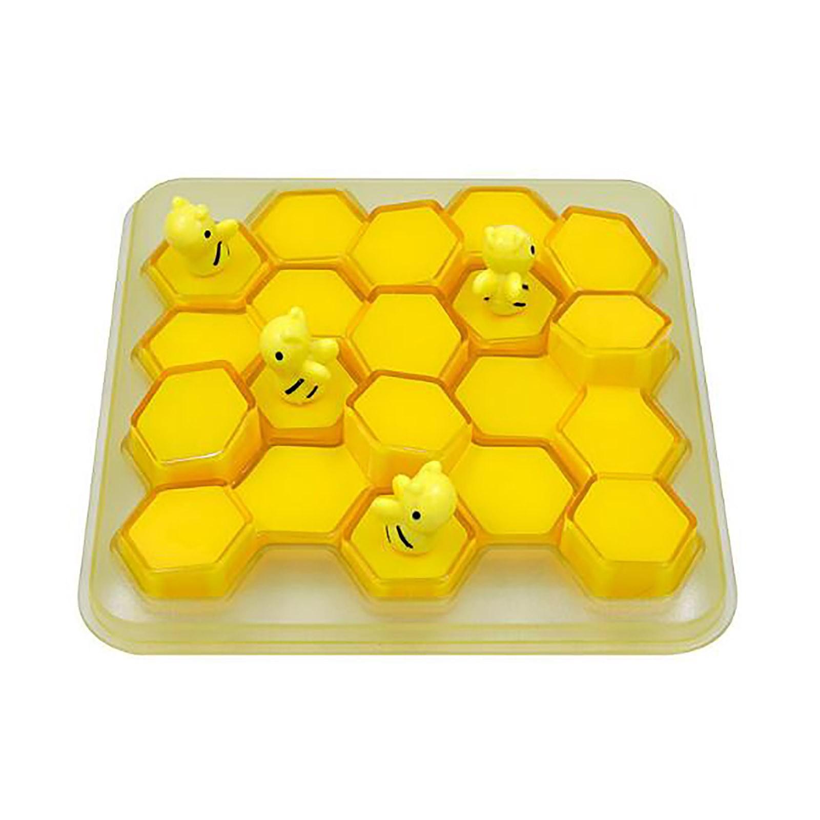 

(H0826)Настольная игра Взаимодействие родителей и детей Раннее образование Сборка «Пчелы» Медовые игрушки жёлтый