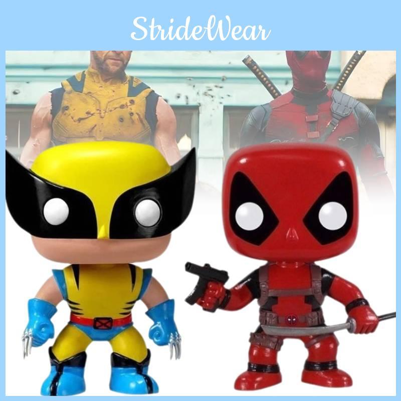Wolverine 05 And Deadpool 20 Collectible Pvc Figure Set For Fans