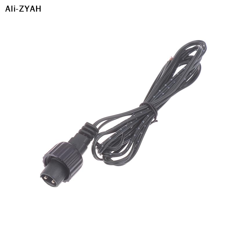2Pin LED Connector Male 2Meters Black 2Pin Plug Connector Wire 1/3/5/pcs Waterproof Extension Cable For Solar Panel