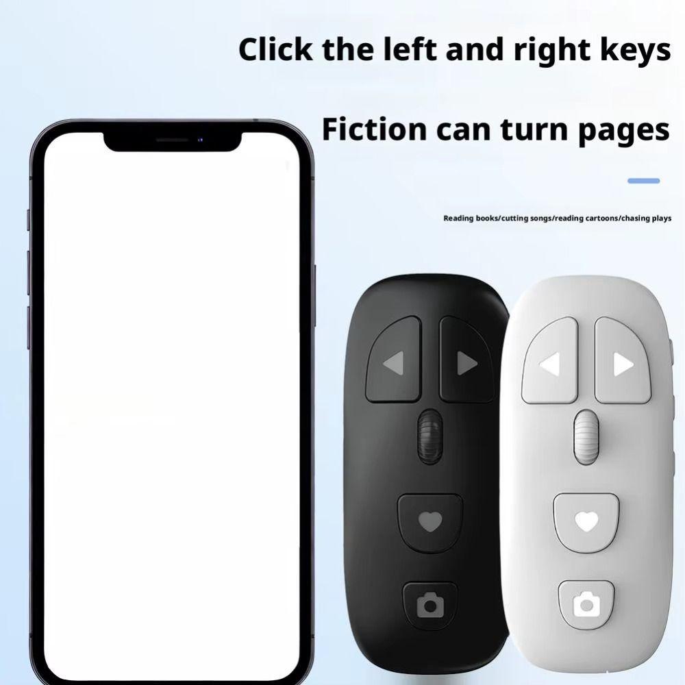 Zoom & Focus E-book Page Turner Stable Signal Transmission Wireless Selfie Shutter  Video Recording