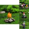 Funny 4pcs Garden Gnome Statues Featuring Charming Dwarf Figurines For Outdoor Joy