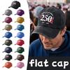 Men's and Women's Matching American 250th Anniversary Anniversary Embroidered Vintage Washed Baseball Cap