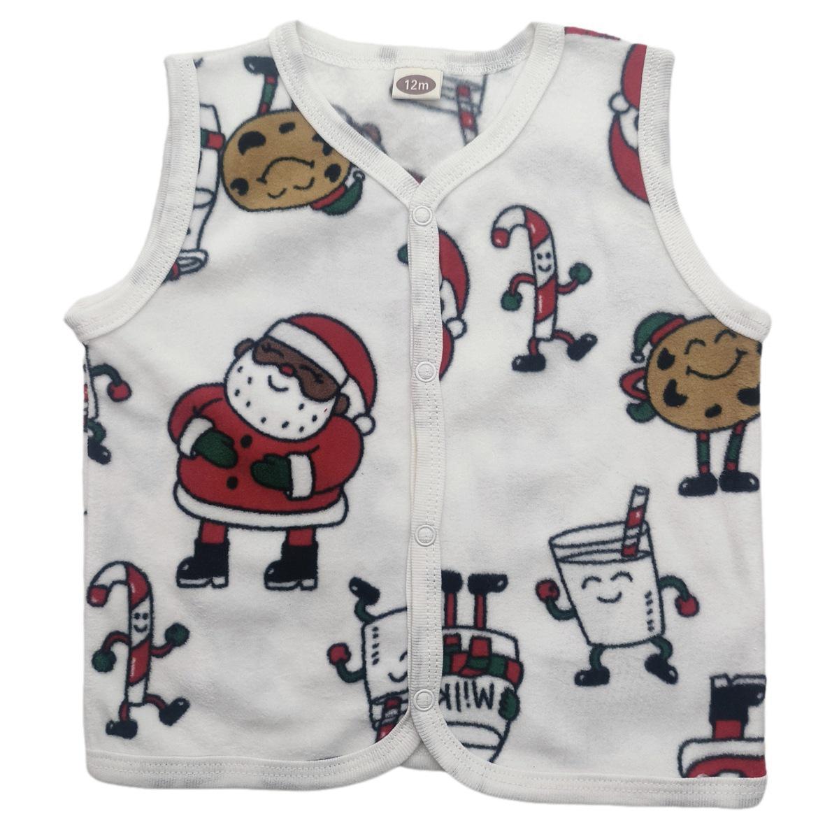 

Unisex Baby & Toddler Cartoon Sleeveless Cardigan Vest 18 months/80 cm