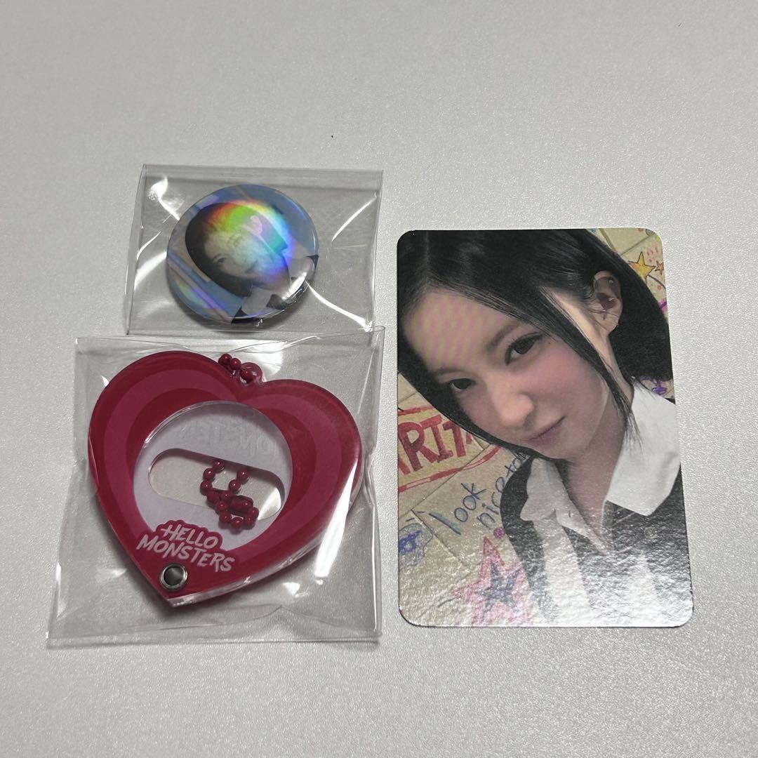 

[USED] Babymonster Babymon Asa Pin Badge Trading Card MD Weverse
