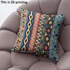 Bohemian African Style Geometric Throw Pillow Covers Pattern Cushion Cover Suitable For Sofa Bedroom Car Pillow Cover