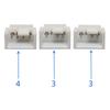 4Pin PWM Fan Splitter Cable Motherboard CPU Cooler Cooling Fan 1 To 3 Convertor Computer Fan Connector Extension Cord