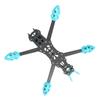 FPV Racing Drone Frame Professional 225mm Wheelbase Carbon Fiber Quadcopter Frame for RC Drone Accessories Blue