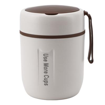 500ml Insulated Food Jar 304 Stainless Steel Vacuum Soup Container Leakproof Insulated Mug for