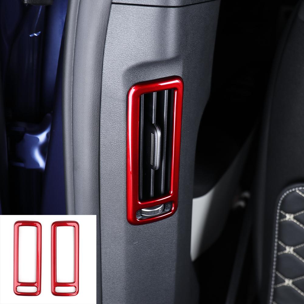 For KIA EV6 -2026 Left-hand Drive Car Interior Black Central Console Gear Shift Window Button Air Vent Cover Accessories