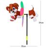 Six Colors Three-dimensional Windmill Cartoon Children Toys Home Garden Decoration Wind Spinner Whirligig Yard Decor