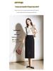 Chic Sequined Pencil Skirt: 2026 Spring/Summer High-Waisted Slim Fit