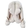 New Imitation Fox Fur Coat, Socialite Fluffy Short Coat, Down Cotton Coat, Winter Tide