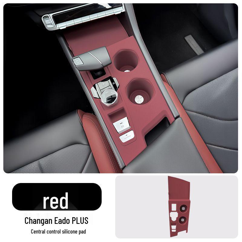 Silicone Protective Pad for 4th Gen Yidong Console: Cup Holder Wireless Charger, Gear Shift Panel Pad.