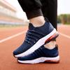 Sneakers Running Shoes for Men and Air Easy To Comfortable for Athletic Shoes Colors Deep Blue Orange [Ulogu] Women, Ultralight, Cushioned,