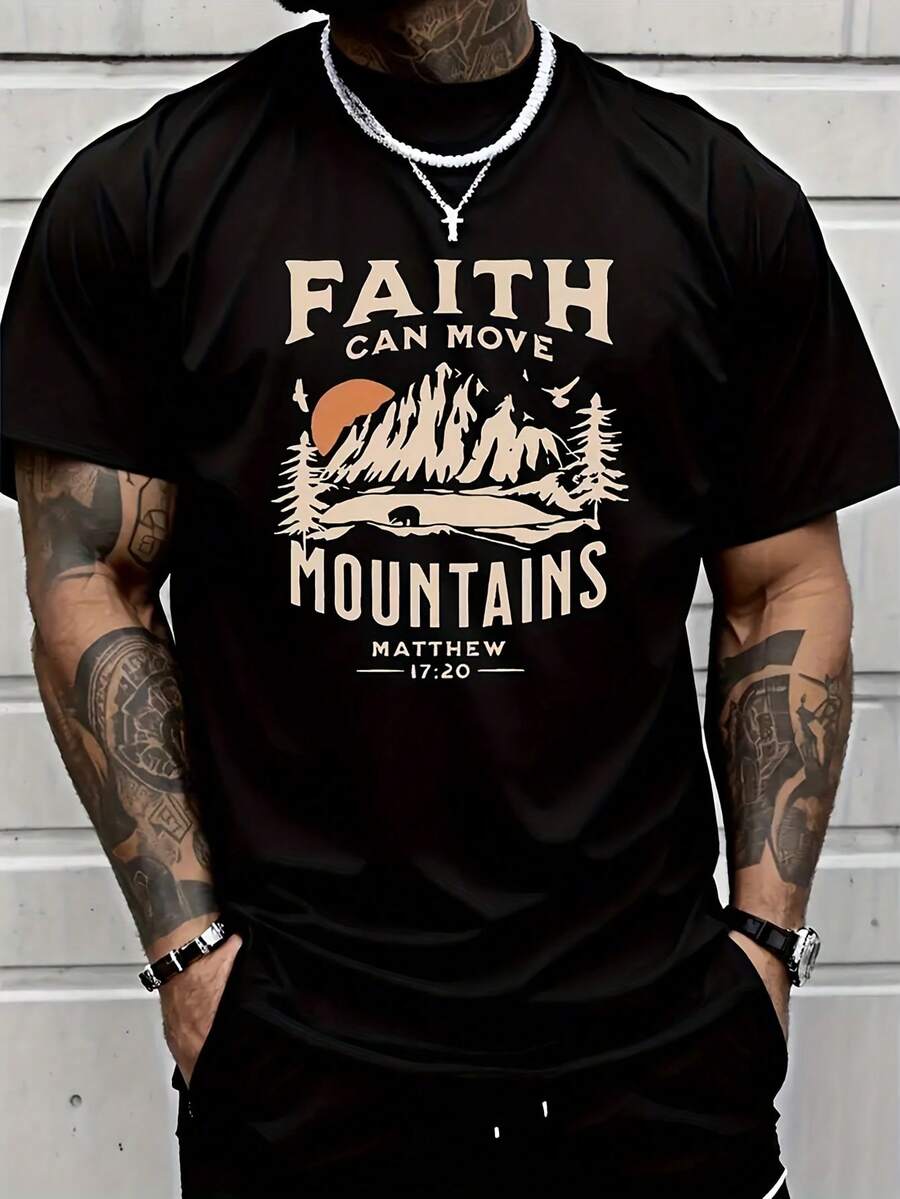 

Classic Fit Summer T-Shirts For Unisex With Breathable Knit Fabric L