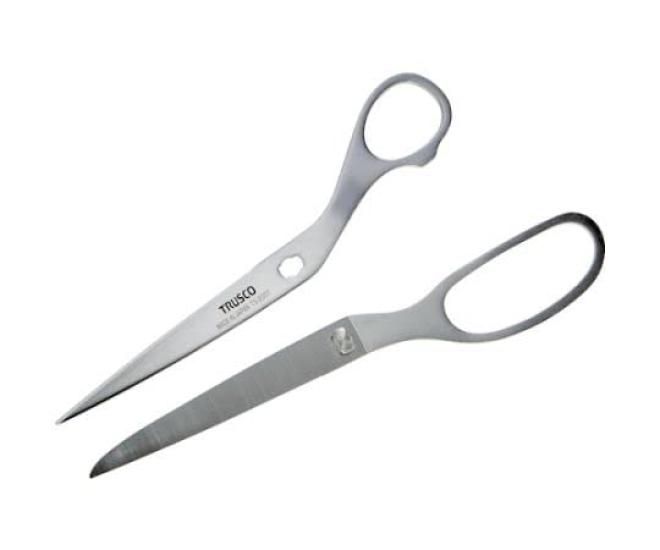 TRUSCO All Stainless Steel Degradable Scissors 200mm TS-200T