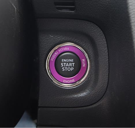 

One Touch Start Trim Ring for Suzuki Cars - Custom Parts & Accessories for фиолетовый