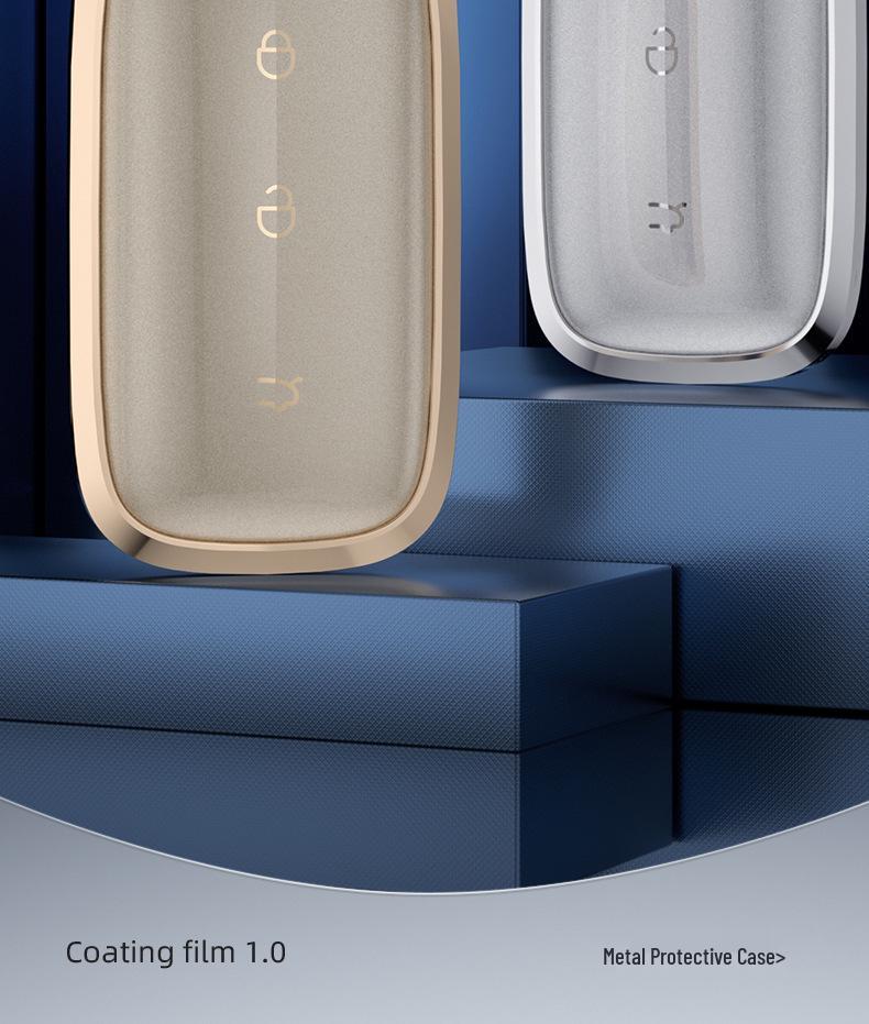 Versatile Key Case for Geely Galaxy L7/L6/e8MAX, Starship Series, Full Protection with Buckle for Men & Women