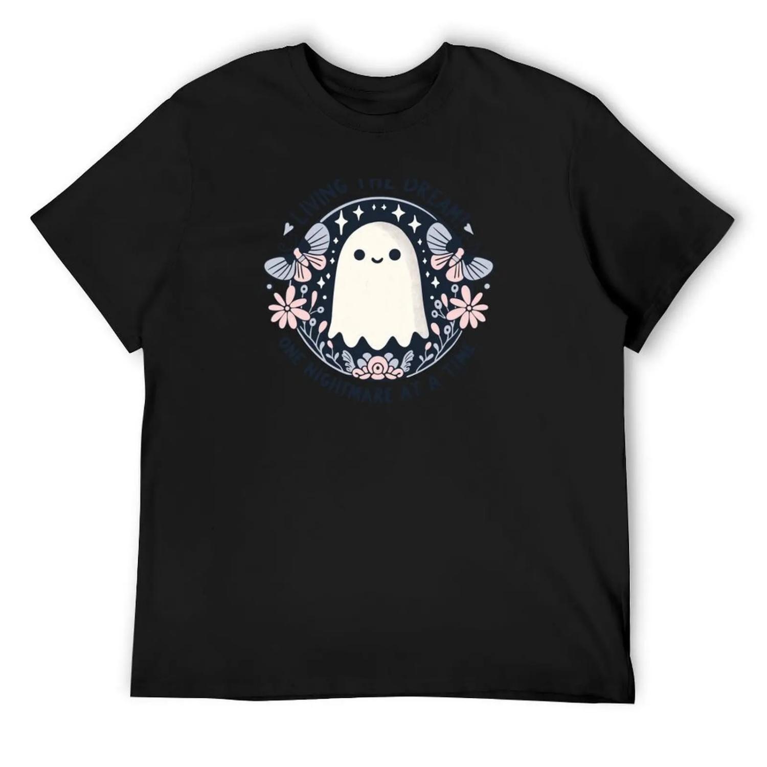 Living the dream - cute ghost T-Shirt S