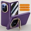 With Privacy Tempered Glass Film Full Protective case For Huawei Mate X7 mate x7 Spring Hinge Holder Camera protect Cover