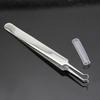 Curved Blackhead Acne Nipper Clips Tweezers Pimple Remover Face Cleaner Tool