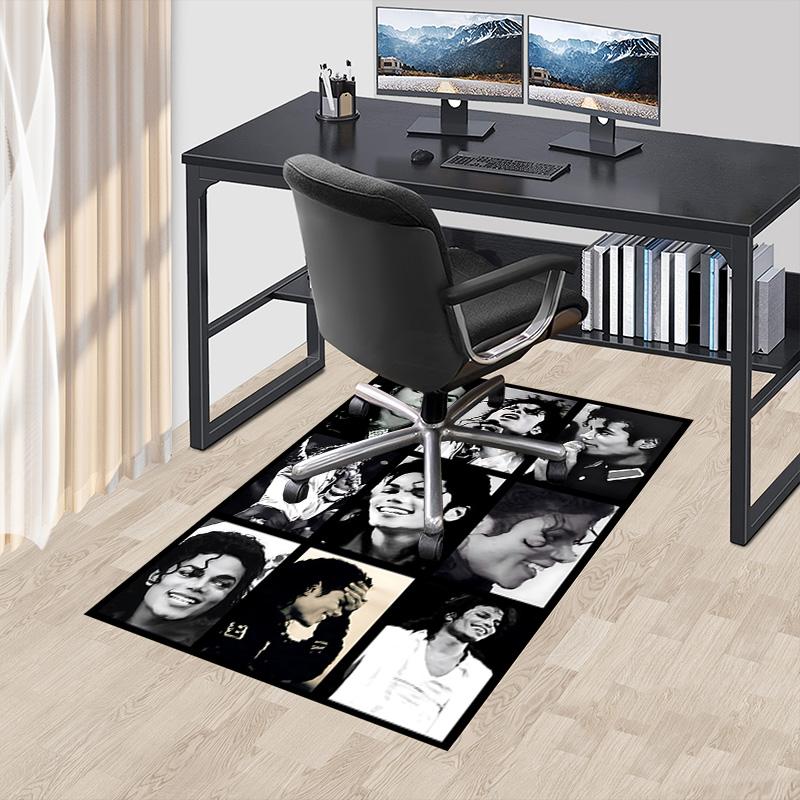 Michael Jackson'S Legacy Carpet For Playroom Bedroom Living Room Sofa Home Decorkids Game Area Rug Nonslip Floor Mat