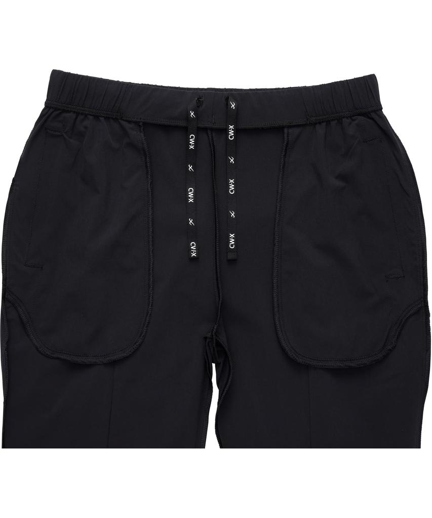 Long Pants with Adjustable Drawstring UV Protection Sports DHY209 BL M CW-X/Wacoal Women's Water-Repellent Waist, (Over 90%), Ankle-Length, Bottoms,