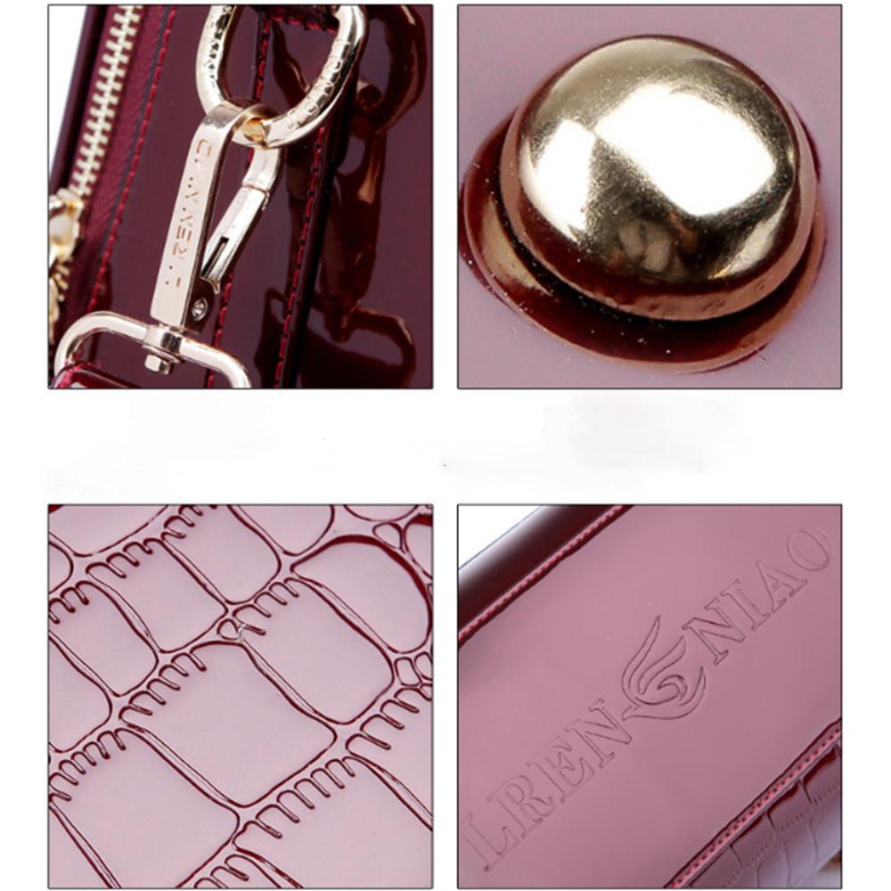 Patent Leather Fashion Women's Bag New Trendy Patent Leather Shell Bag Handbag Shoulder Crossbody Bag