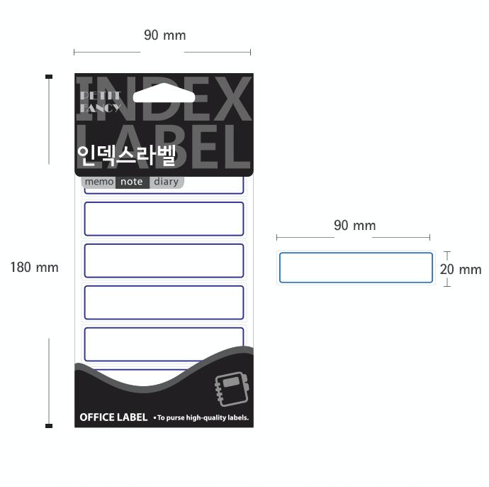 Petit Fancy Etikettenaufkleber (je 10 Stück) Indexetiketten / Kategorieetiketten / Büroetiketten / Anhängeraufkleber / Markierungswerkzeuge / Anhänger für Index - 48 Optionen