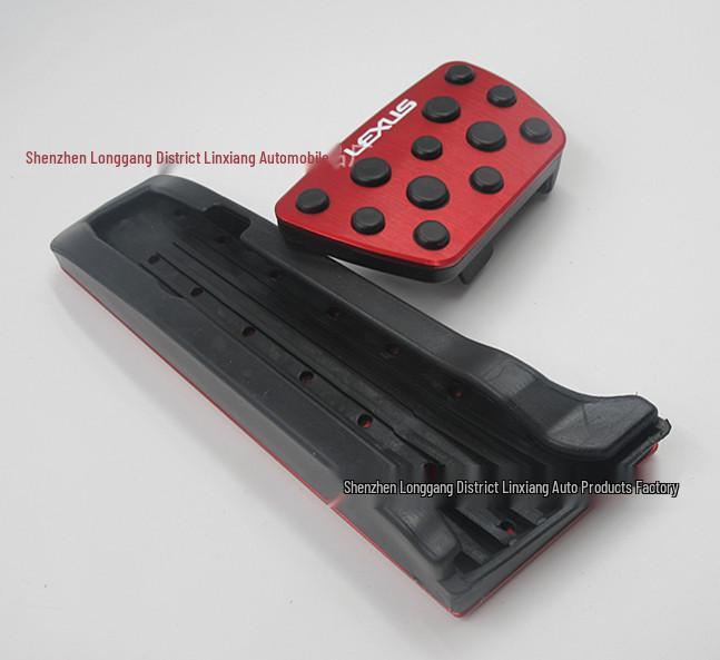 Anwendbar für Lexus ES 2018: Rutschfester Gas- und Bremspedal aus Aluminiumlegierung